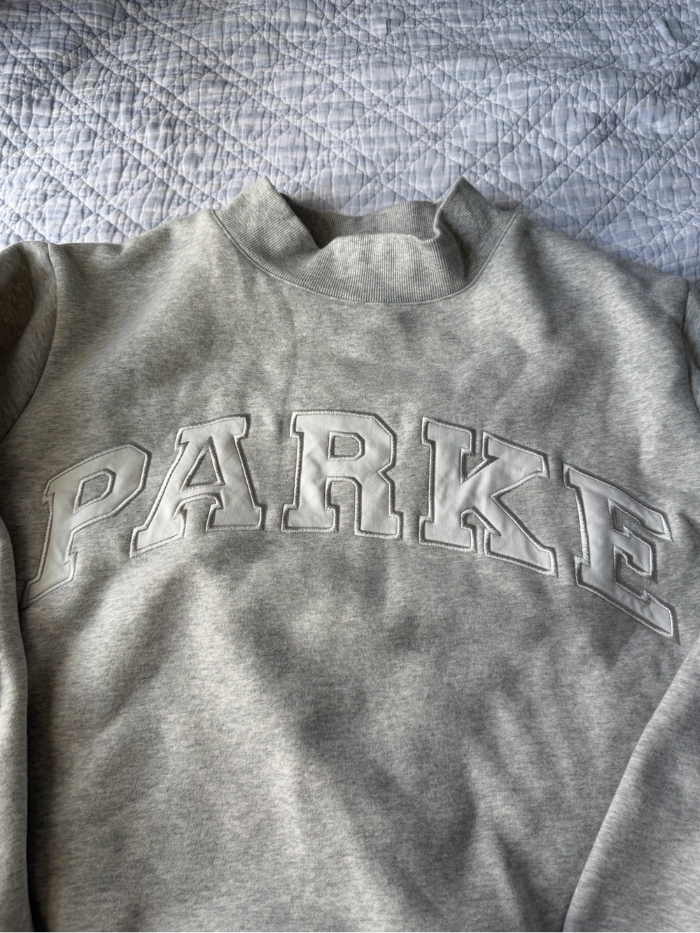 Parke Nostalgia Varsity Mockneck - Picture 2 of 3